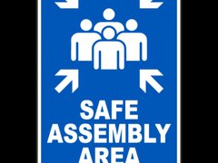 Safe Assembly Area Sign