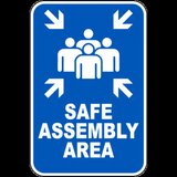 Safe Assembly Area Sign