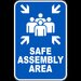 Safe Assembly Area Sign